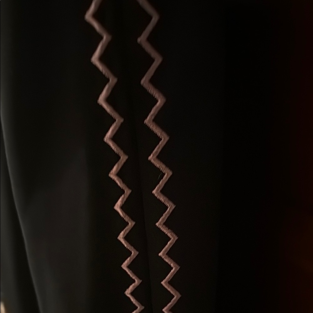 Foxiedox Black and Pink Spaghetti Strap Maxi Dress - Picture 3 of 3
